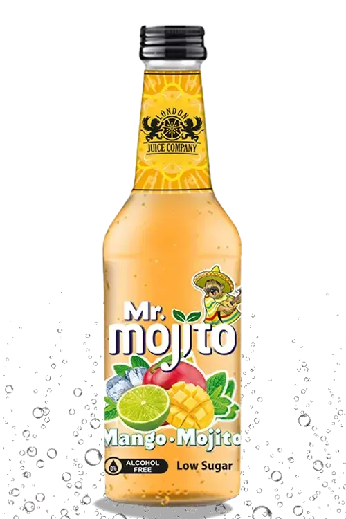 &quot;Mr. Mojito Mango Mojito 330ml glass bottle alcohol-free tropical sparkling drink&quot;